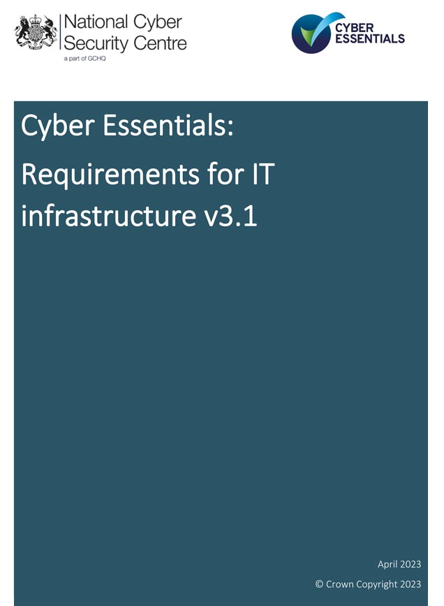 Cyber Essentials Requirements for Infrastructure v3.1